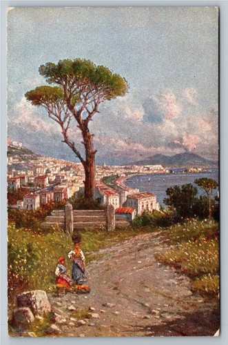 Cartolina epoca napoli - cartolina,