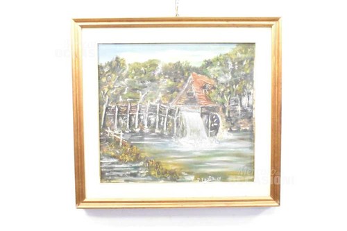 Quadro dipinto autore faustini - quadro,