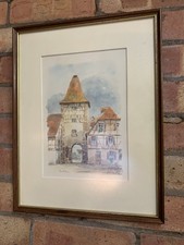 Antico quadro acquerello