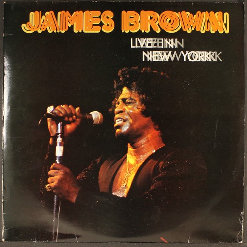 James brown live new - in, york