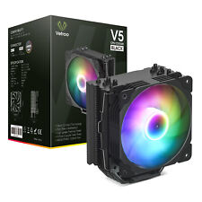 Vetroo V5 CPU Cooler PC dissipatore di calore con 5 tubi di calore 120 mm ventola PWM ventola ARGB AMD Intel