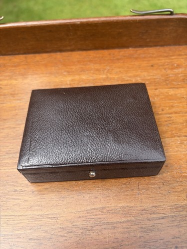 Piccola custodia gemelli - , pelle