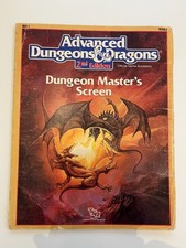AD&D 2a Edizione - Dungeon Master's Screen 9263 REF1 - Incompleto