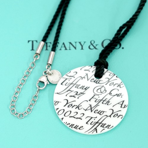 Collana rotonda tiffany co - rotonda,
