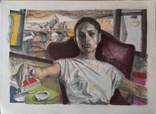 Ugo Attardi litografia anno