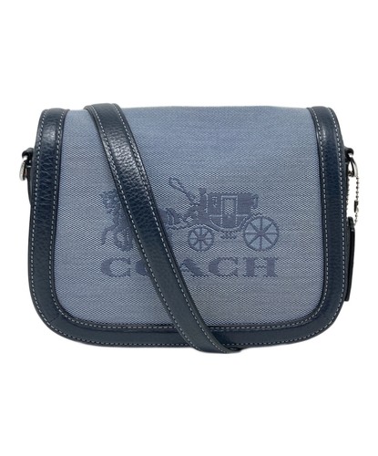 Borsa tracolla coach blu - a,