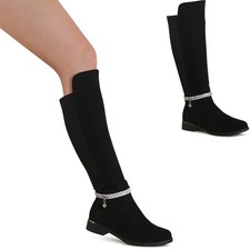Stivali donna velluto - da, in