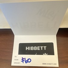 Hibbett $60 Sporting Goods