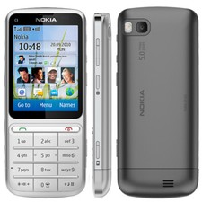 Telefono cellulare originale Nokia C3-01 WIFI 5MP Bluetooth MP3 Java sbloccato 3G 2,4"