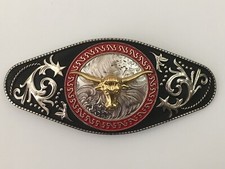 Cowboy belt buckle - big, rodeo