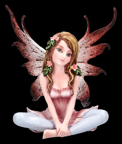 Elfi figura rosa - seduta, in