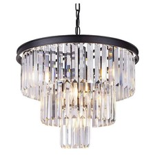 Lampadario in cristallo a 7