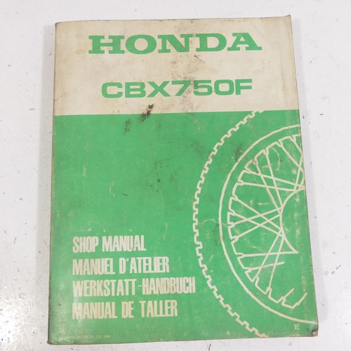Manuale officina honda cbx - honda, 750