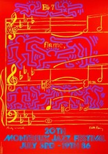 Serigrafia Montreux Jazz