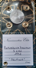 ($)    5 Lire 1952 (Delfino) -