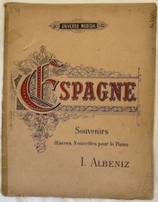 ISAAC ALBENIZ ESPAGNE