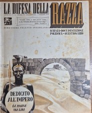 LA DIFESA DELLA RAZZA 1939
