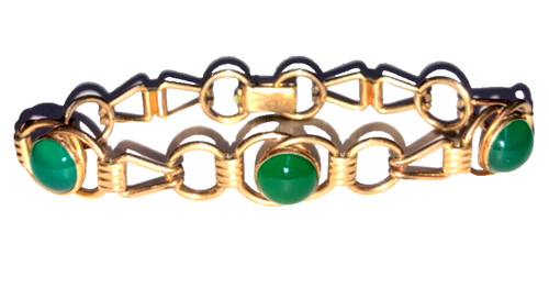 Bracciale vintage oro 12k - vintage,