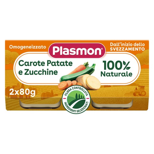 Plasmon omogeneizzato carote - omogeneizzato,