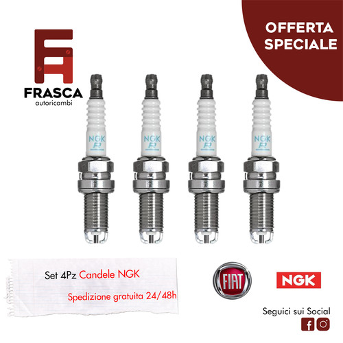 Candele pezzi ngk - candele, fiat