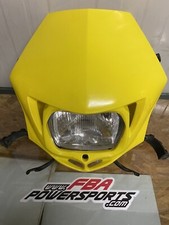 Faro Anteriore cross enduro rtech giallo  Front Head Light Suzuki Husqvarna