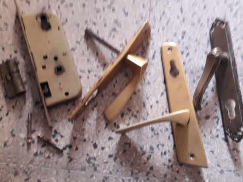 Coppia maniglia porta interna
