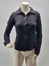 Roccobarocco Donna Camicetta Jeans - Made in Italy - Vintage