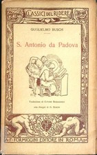 S. ANTONIO DA PADOVA BUSCH  GUGLIELMO FORMIGGINI 1920 CLASSICI DEL RIDERE