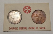 SMOM  Serie Monete Ufficiali 1969 con argento, non comune