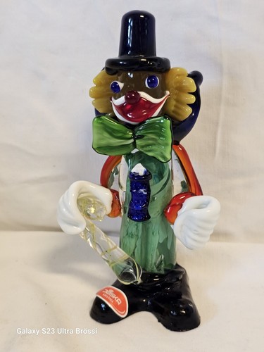 Joska clown cristallo vetro