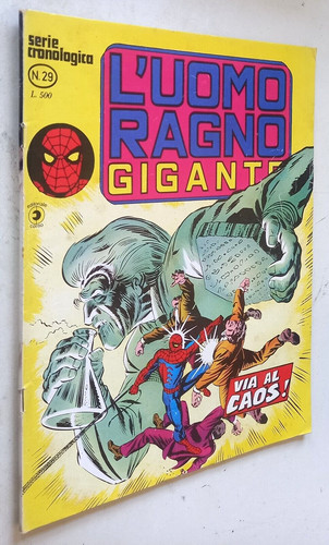 Uomo ragno gigante - ragno, serie