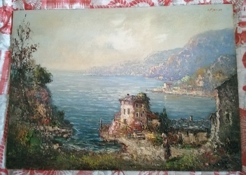 Quadro dipinto olio a - ad,
