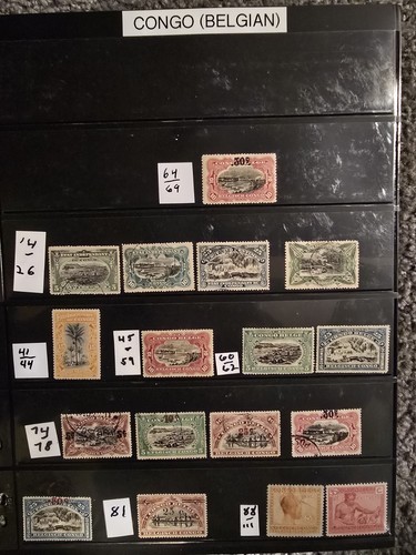 Congo belgian stamp - -,