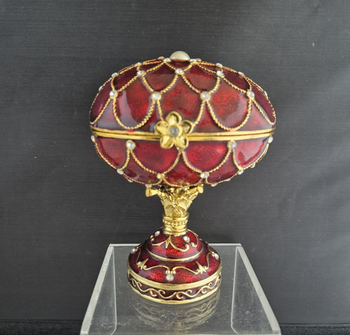 Toscano fabergé style enamel - toscano,