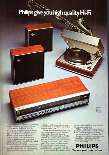 Original 1972 advert philips - 1972,