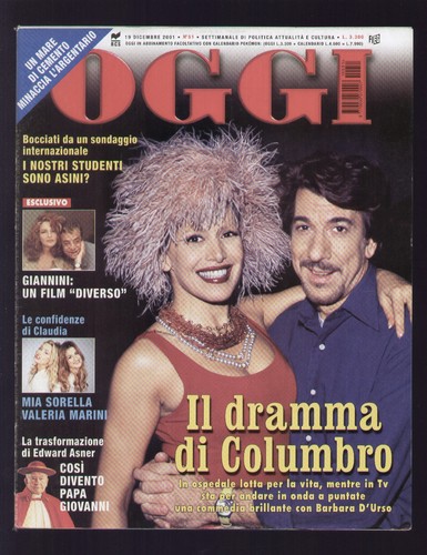 Oggi 2001 barbara urso - 51/2001, d'urso