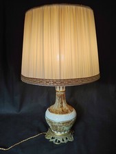 SEVRES ANTICA LAMPADA PORCELLANA E BRONZO