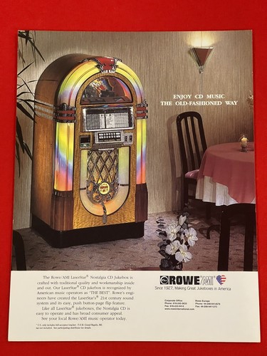 Rowe ami jukebox flyer - rowe,