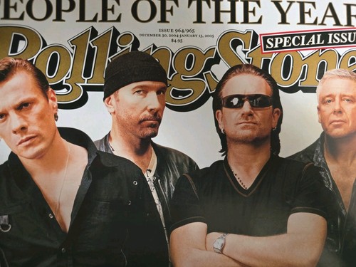 Cover rolling stone - u2,