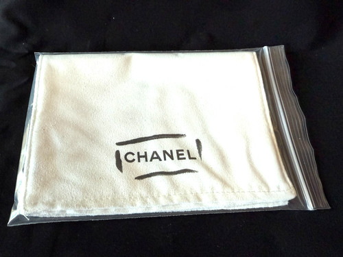Chanel logo microfibra panno - chanel,