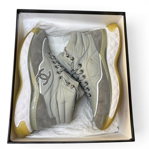 Sneakers alte chanel grigio - alte,