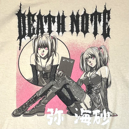 Shirt grafica death note - death,