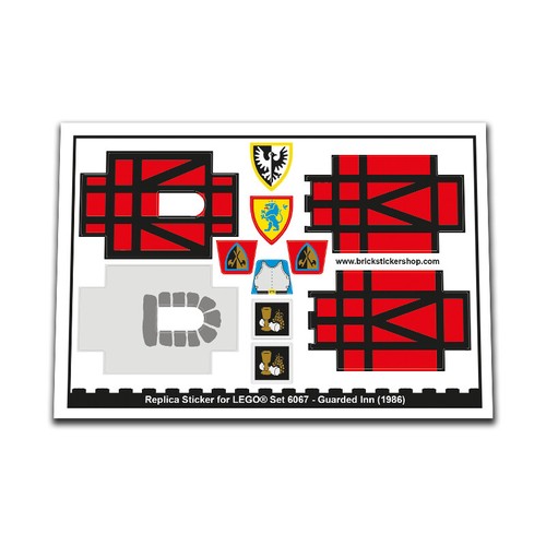 Adesivo ricambio per set - ricambio,