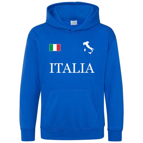 Italia badge felpa con - badge,