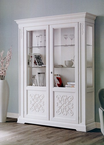 Vetrina argentiera legno - vetrina,