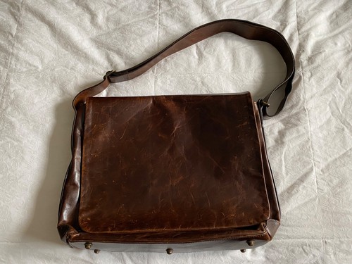 Borsa messenger uomo vintage