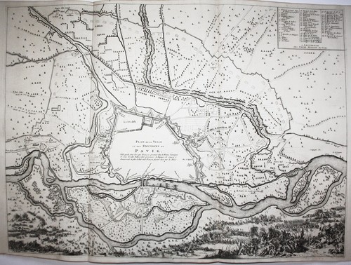Pavia lombardia carta mappa - lombardia,