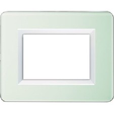 AVE Placca paersonal s44, colore celeste - 3 moduli