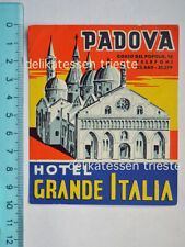 HOTEL GRANDE ITALIA Padova OLD