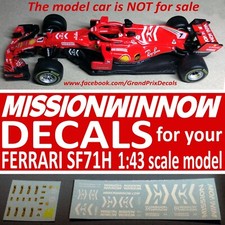 1/43 F1 MISSION WINNOW Ferrari